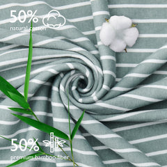 Momcozy soft baby towel knit terry feels silky against delicate skin.