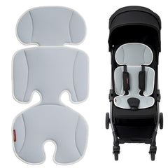 Momcozy stroller cooling pad front view delivering breathable cooling for hot days.