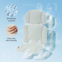 Momcozy stroller cooling pad full-body support with head and back comfort