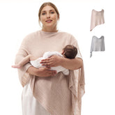 Momcozy Ultra-Light Nursing Cover folded-flat for easy travel and discreet feeding.