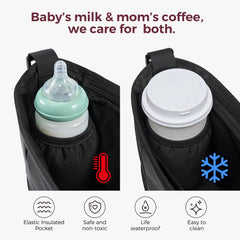 Detachable mini pouch from Momcozy organizer for grab-and-go items on the go