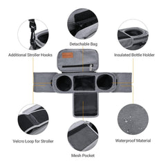 Momcozy detachable shoulder strap enables hands-free carrying