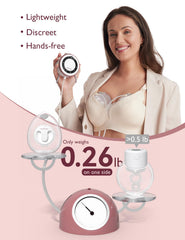 Momcozy V1 Pro leak-proof DoubleFit flange prevents spills for mess-free pumping.