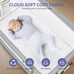 MOMFANN bassinet featuring tilting nursing bed for comfortable feeding positions