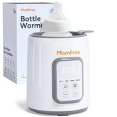 Momfree bottle warmer 8-in-1, quick warming for night feeds.