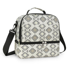 MOMIGO Breast Pump Bag cooler-compartment shows portable on-the-go milk storage for busy days.