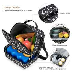 MOMIGO bag cooler dry-top layer organized for pump accessories and dry items