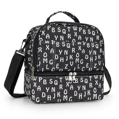 MOMIGO breast pump bag cooler top view shows portable travel-friendly design