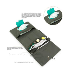 MOMIGO stroller attachment strap keeps hands free during strolls.