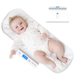 MOMMED Pet Scale with blue backlight enables clear night-time readings for pets.