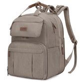 Mommore diaper-backpack-expandable 26L to 32L supports twins on the go with flexible capacity.