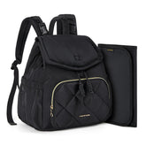 mommore diaper bag backpack front view shows compact design for everyday travel