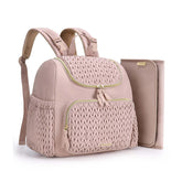 mommore diaper bag small main compartment highlights organized space for quick baby essentials