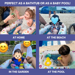 Mommy's Helper portable travel-friendly design fits in a diaper bag.