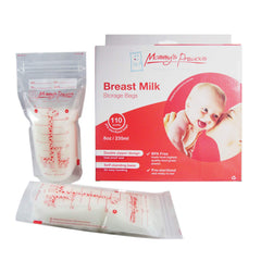 Mommy's Precious sterilized breastmilk bag packaging ready for freezing
