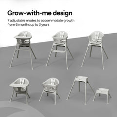 Mompush Olli height adjustment shows grow-with-me versatility for toddlers.
