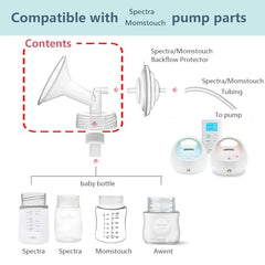 Momstouch BPA-free flange material ideal for safe daily pumping.