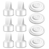 Momstouch duckbill valves six-pack; reliable replacement for consistent pumping.