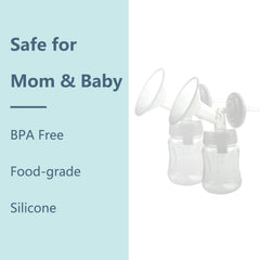 Momstouch Spectra backflow protector for cleaner milk collection
