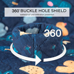 MOMSYLA washable reusable potty-training car seat pad simplifies cleanup after accidents.