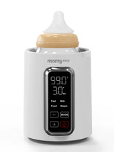 Momyeasy bottle warmer quick heat demonstrates fast warming for busy nights