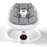 Monniebaby baby swing control panel with ambient lighting for easy operation and stylish look