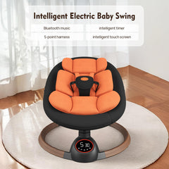 Monniebaby 5-point harness ensures secure, comfortable baby seating.