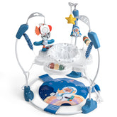 Monniebaby Space Tiger activity center front-view invites exploration with space-themed design