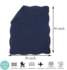 MONOBLANKS baby quilt embossed stitching enhances quality feel and durable design