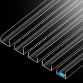 MONOID drawer edge protector clear 24-inch guard protects drawer edges from wear and impact