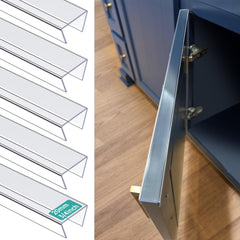 MONOID kitchen furniture corner protector clear blends with decor