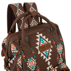 Montana West Wrangler Callie diaper bag insulated bottle pockets keeping feeds ready during outings.