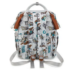 Montana West Wrangler Callie diaper bag waterproof compartment protects items during travel