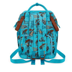 Montana West Wrangler Callie diaper waterproof compartment protects contents