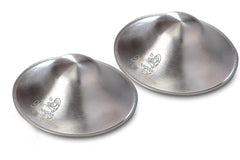 MOOGCO Original Silver Nursing Cups box shows premium newborn packaging.