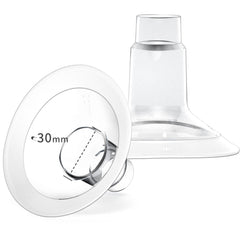 MOOMentaneous 30mm oval flange shield for comfortable pumping sessions