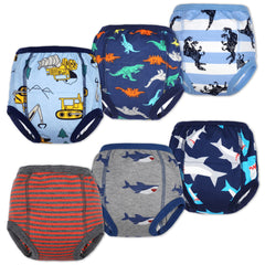 MooMoo Baby Cotton Training Pants front view shows soft cotton comfort for potty training.