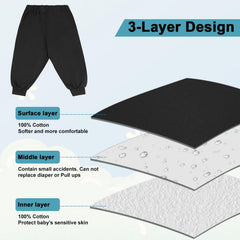 MooMoo Baby diaper pants ribbed cuffs closeup shows secure fit
