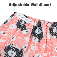 MooMoo Baby Diaper Pants water barrier reduces side leakage during play.
