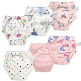 MooMoo Baby Mermaid-2T Pink training pants provide comfy big-kid vibes for potty training.