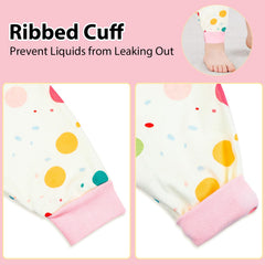 MooMoo Baby ribbed cuffs prevent leaks with secure nighttime fit.