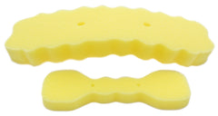 MooMoo Baby replacement sponges—easy attachment to keep brushes ready for quick, at-home use.