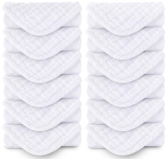 MOON PARK baby washcloths 12x12 pack for gentle newborn cleansing