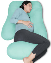 MOON PARK pregnancy pillow full-size 65-inch offers full-body support for comfortable sleep