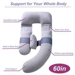 Moon Pine pillow three-piece setup demonstrates customizable support