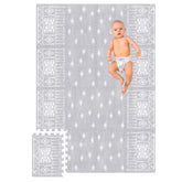 Moon Walkers Ash Starlight playmat top view with spacious surface for playtime