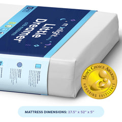 Moonlight Slumber Little Dreamer waterproof allergic cover ready for quick cleanups