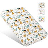 Moonlightfamily mini mattress rolled for portability, ideal for travel naps.
