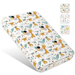 Moonlightfamily mini mattress rolled for portability, ideal for travel naps.