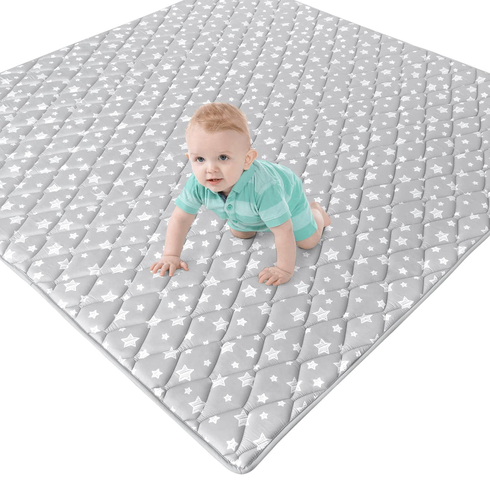 Moonsea Baby Play Mat 50x50 fits playpens for a roomy, safe surface